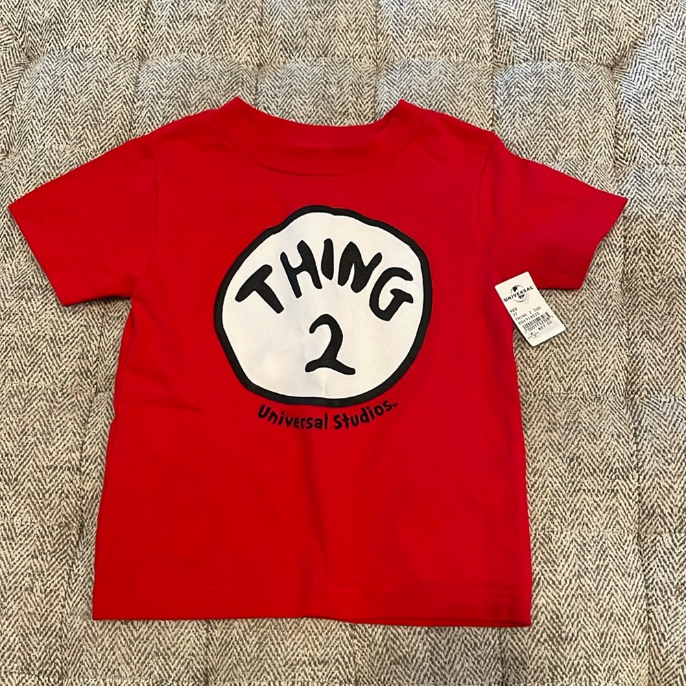 Universal Studios Thing 2 shirt size 3T